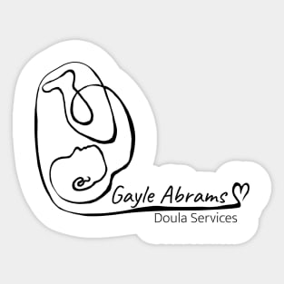 Gayle Abrams Doula Services Sticker